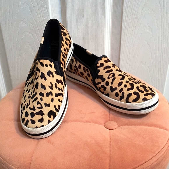kate spade Shoes - Keds x Kate Spade Leopard Slip-ons size 8